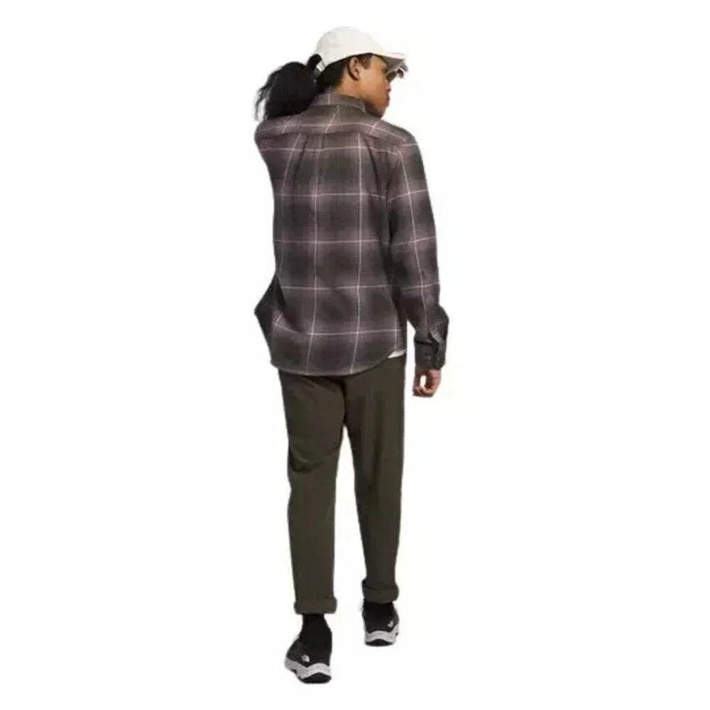 The North Face Arroyo NF0A4QPJOZ5 Shirts Men's Purple Flannel Button Up SGN1202